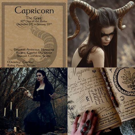 Capricorn dark witch